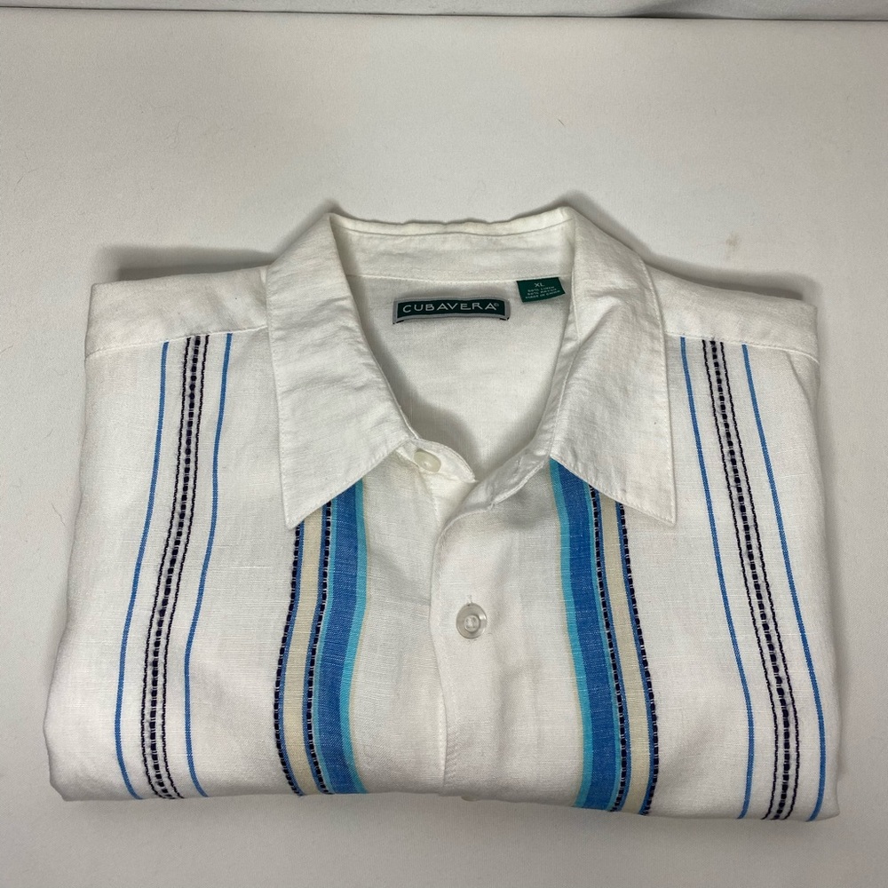 Cubavera men’s XL shirt linen blend